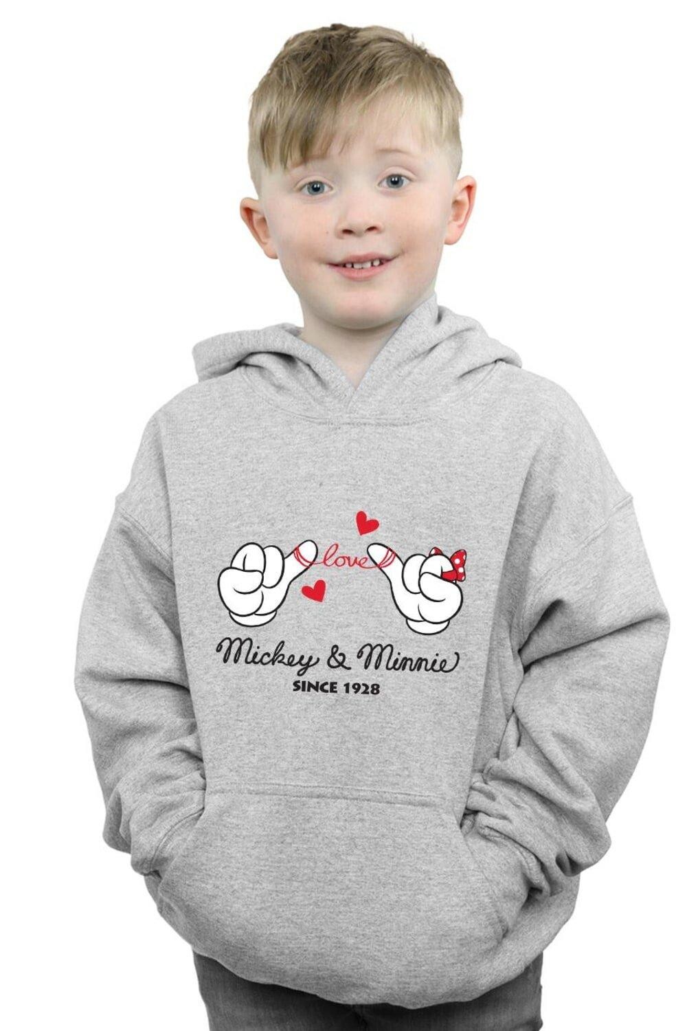 

Толстовка с Микки Маусом Love Hands Disney, серый