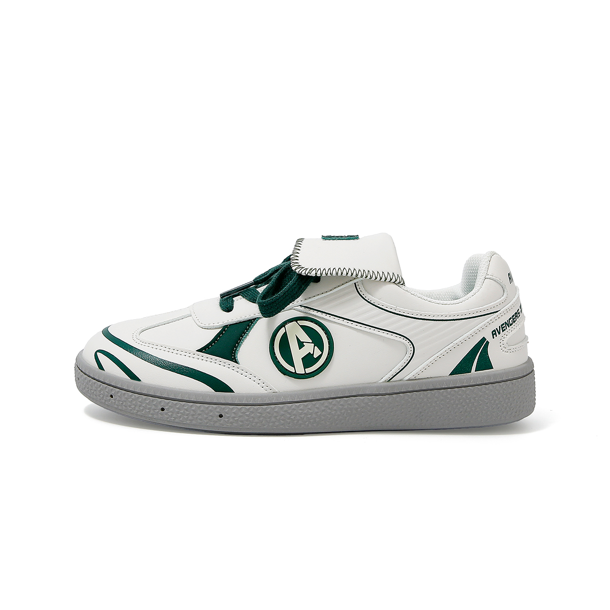 

Disney Марвел серия нескользящие амортизирующие износостойкие лоу-топ скейтборд кроссовки унисекс бежевый белый зеленый, цвет Beige White Green