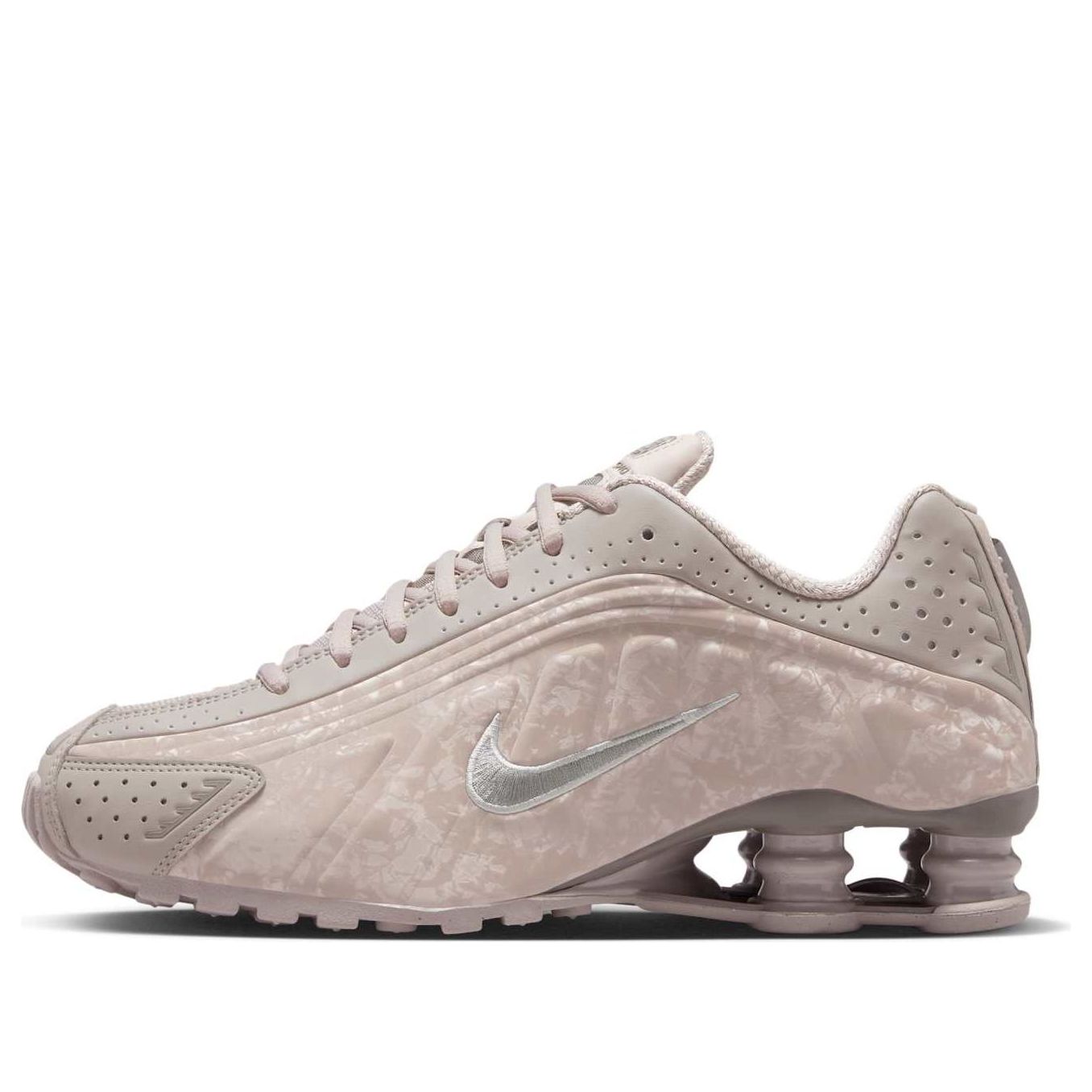 Кроссовки (WMNS) Nike Shox R4 'Flat Pewter Floral'