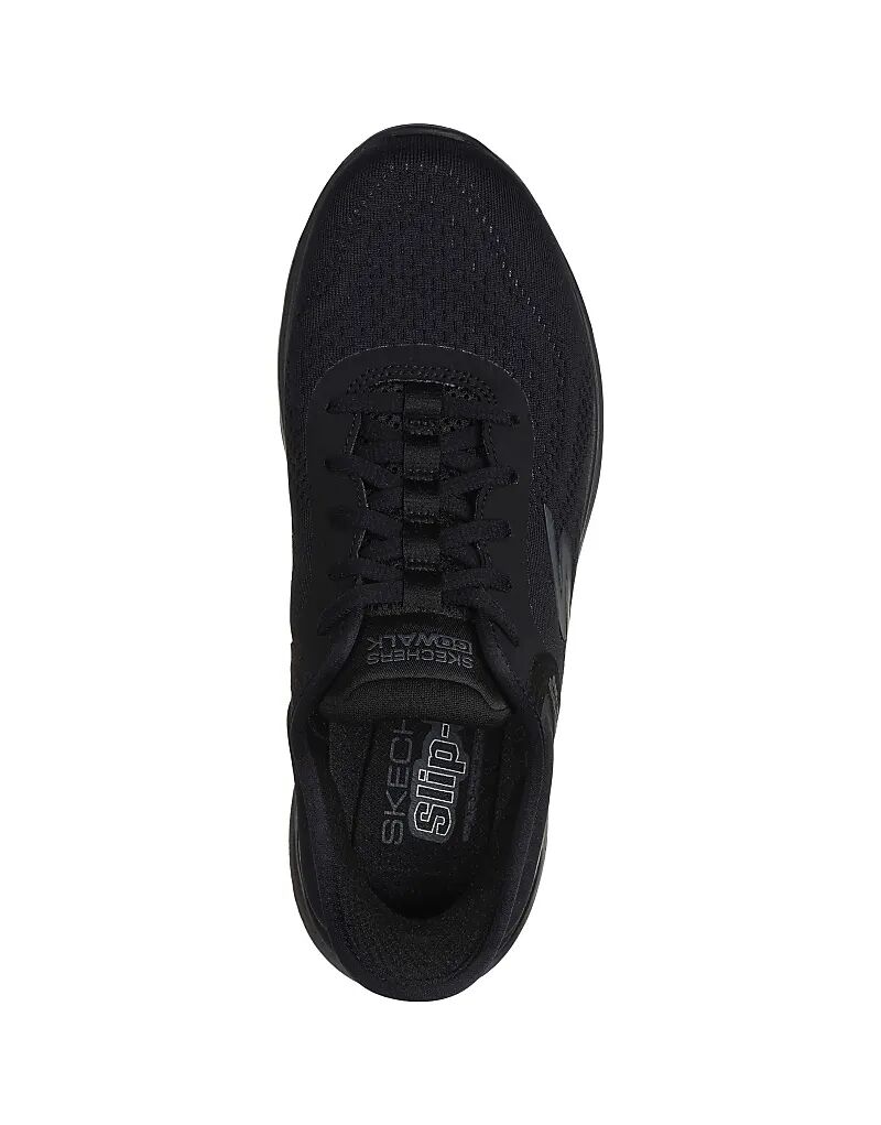 Go walk 7 - туфли valin черного цвета Skechers — фото 2