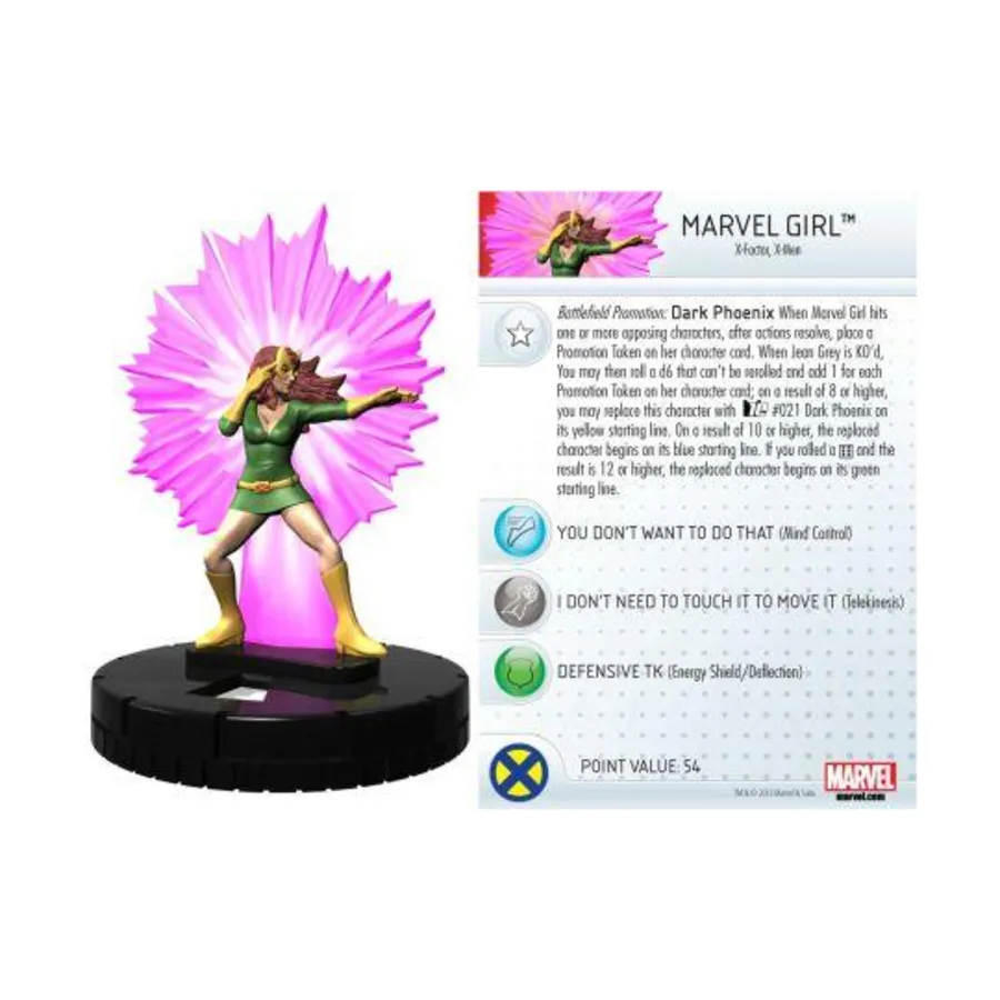 

Девушка Марвел #006, Marvel HeroClix - 10th Anniversary - Singles