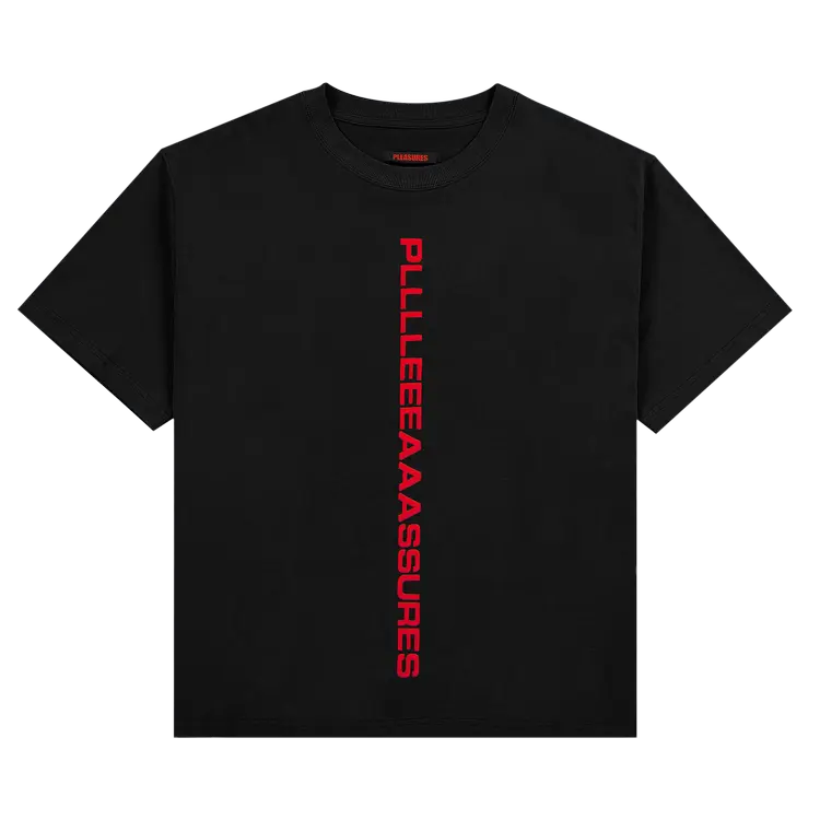

Рубашка Pleasures Drag Heavyweight 'Black', черный