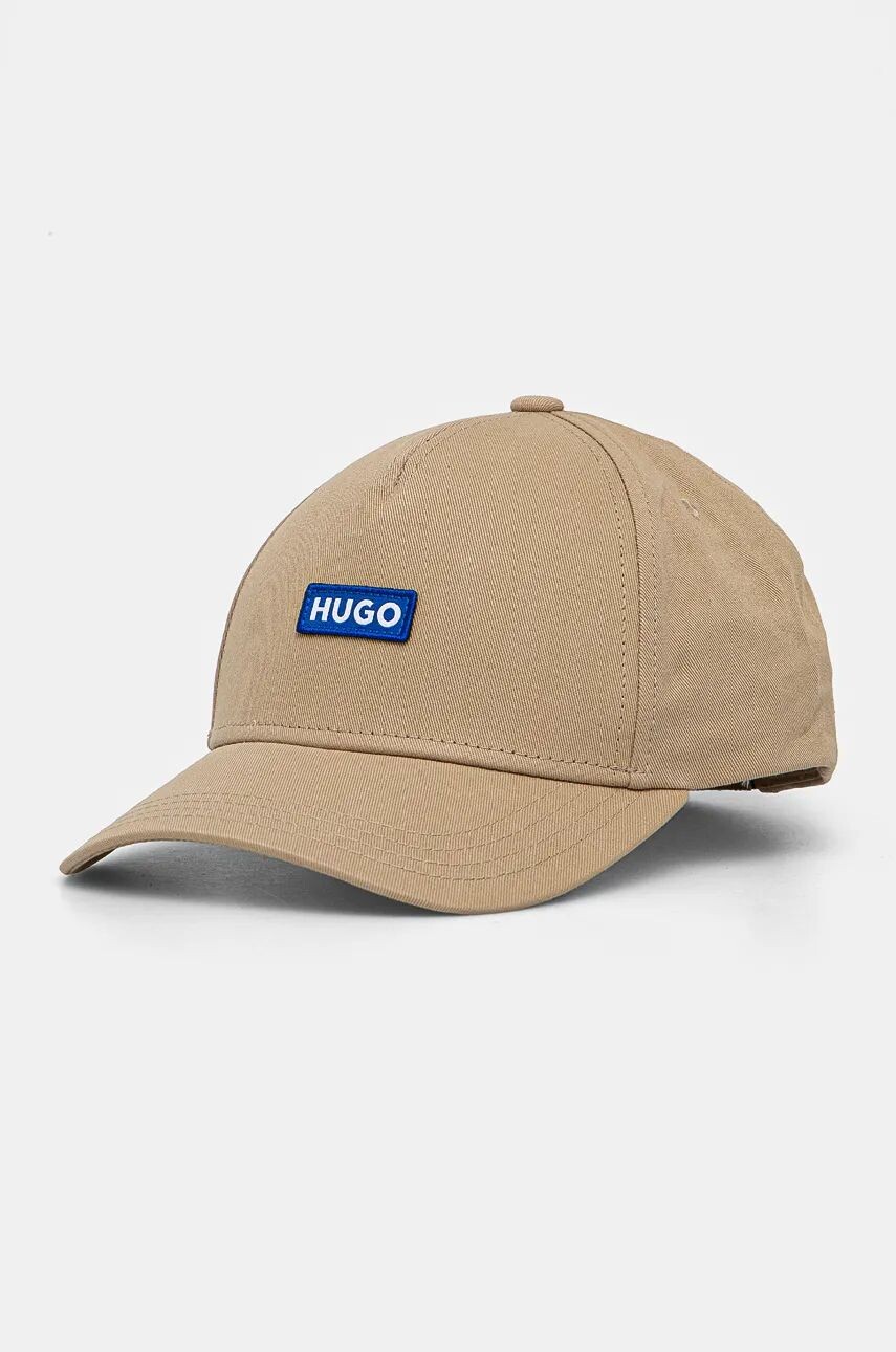 

Бейсболка Hugo Blue из хлопка, бежевый