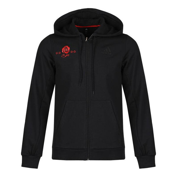 

Куртка adidas Casual Hooded Sports Jacket Men Black, черный
