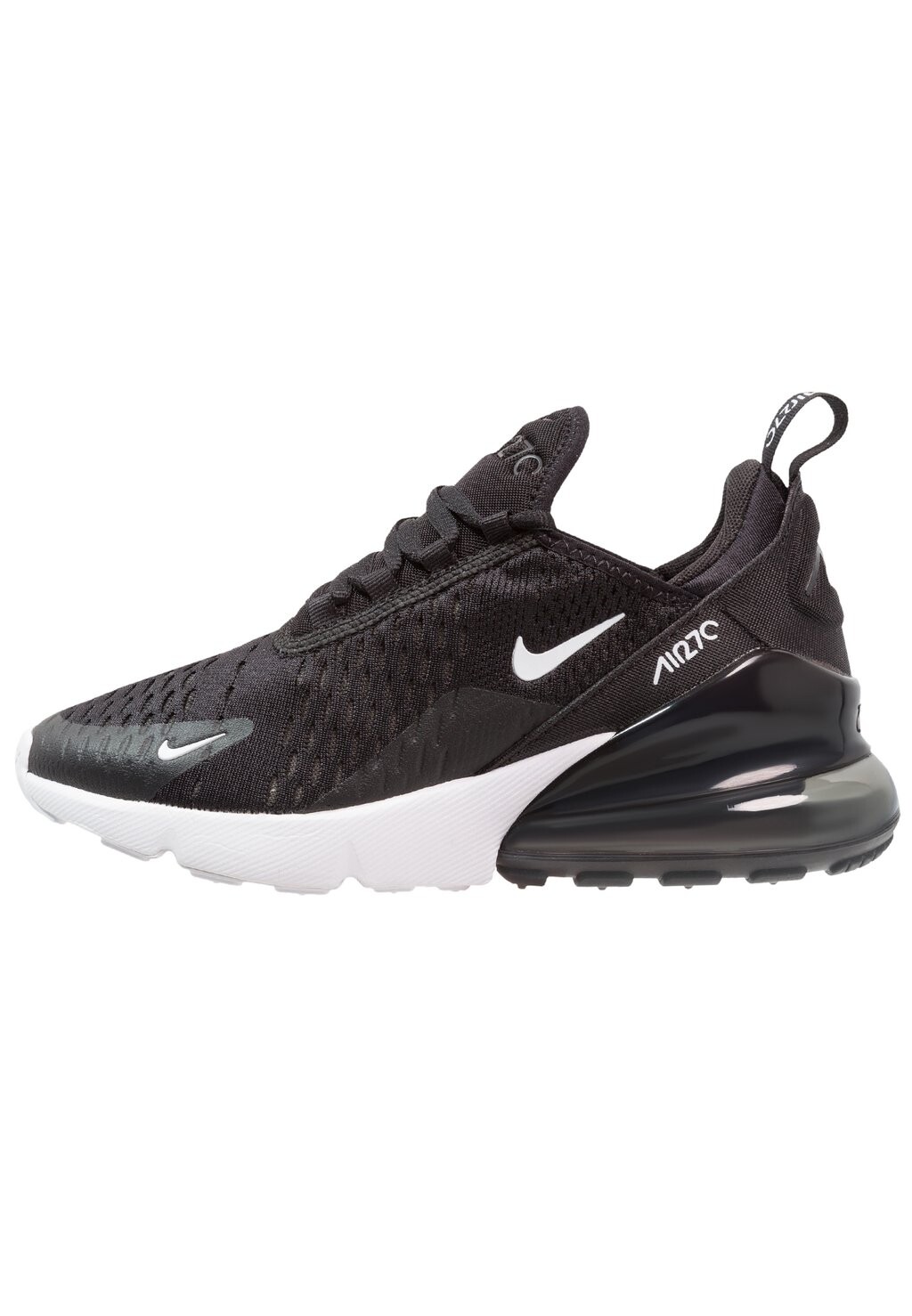 Низкие кеды Nike Air Max 270 (Gs) Nike, цвет black/white/anthracite — фото 4