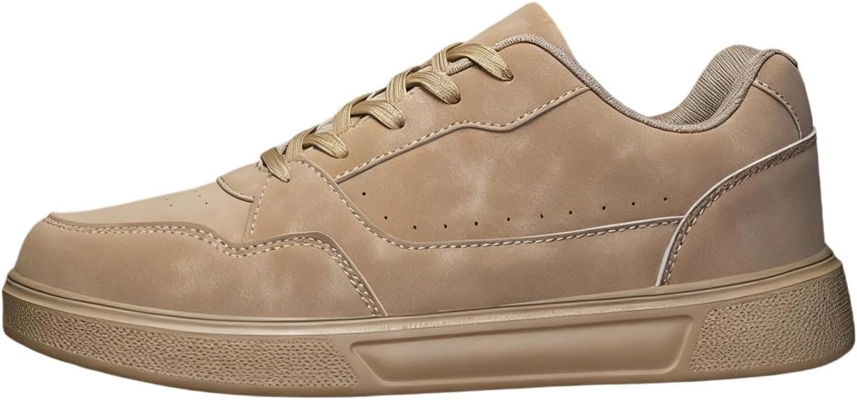 

Мужские повседневные кроссовки для скейтборда и прогулок, слипоны-лоферы, легкие, дышащие, модная обувь для ежедневного комфорта Generic, хаки