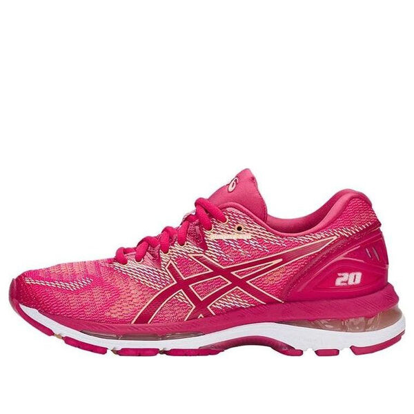 Кроссовки гель нимбус 20 Asics, красный
