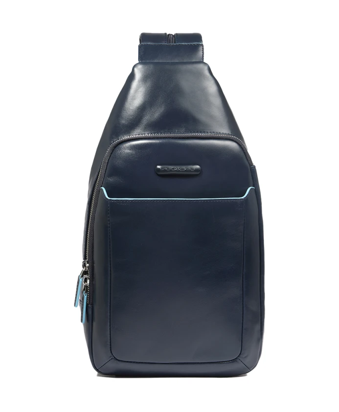 

Наплечная сумка с отделением для iPad mini Piquadro, синий