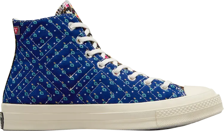

Кроссовки Beyond Retro x Wmns Chuck 70 High 'Upcycled Floral', разноцветный