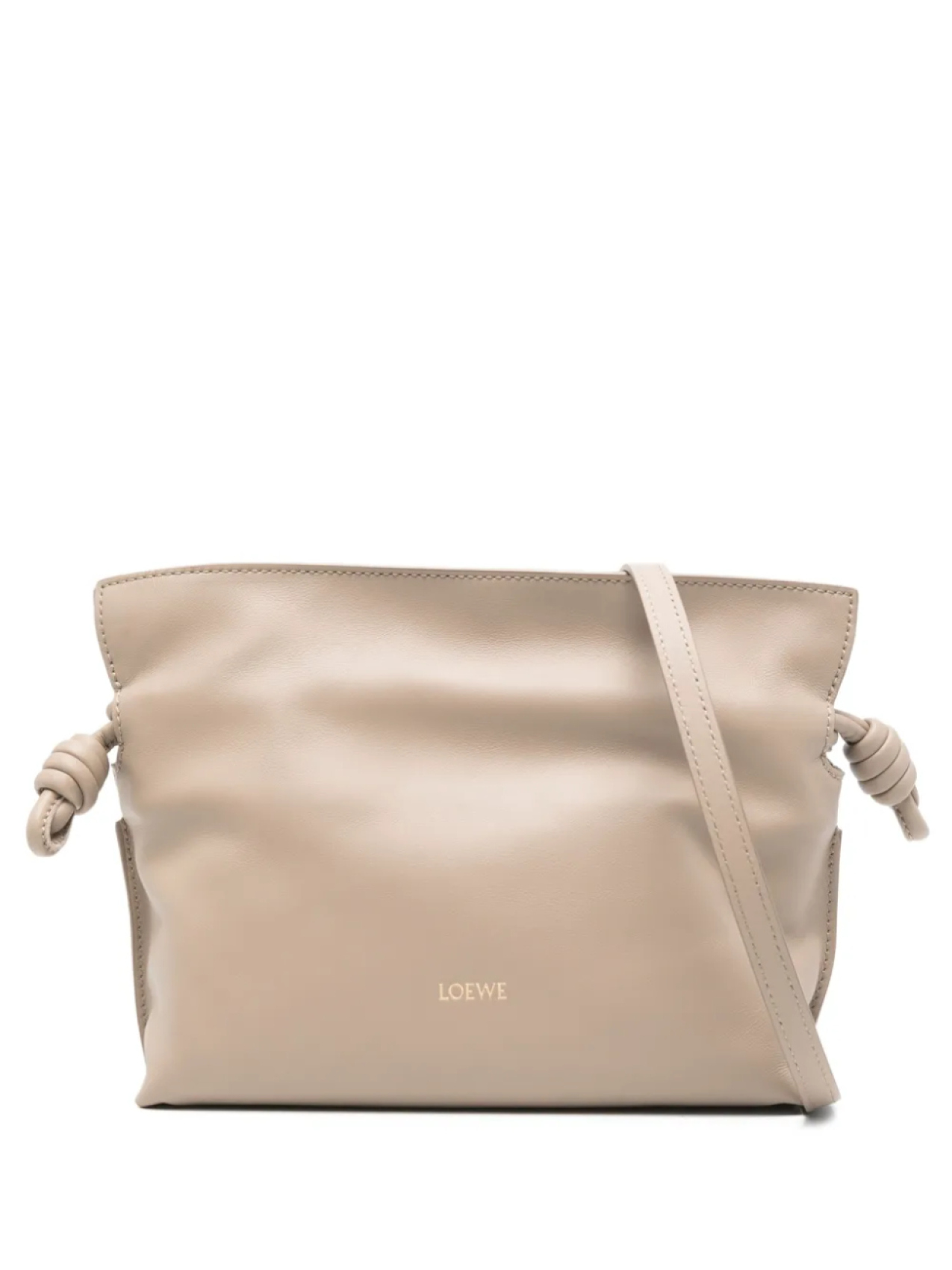 

Мини-сумка из кожи Flamenco LOEWE, нейтральный