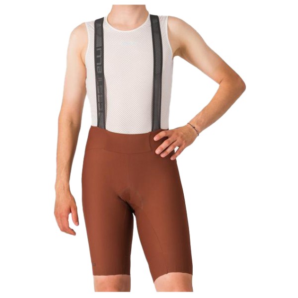 

Espresso bibshort - велосипедные шорты Castelli, Deep Mocha
