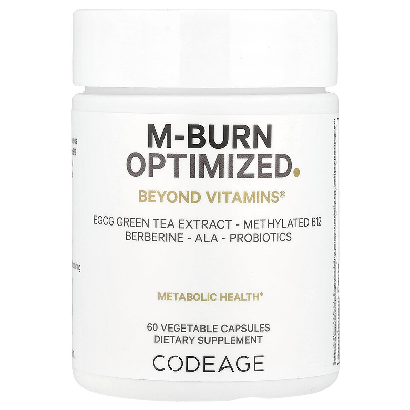 

Codeage, M-Burn Optimized, 60 растительных капсул
