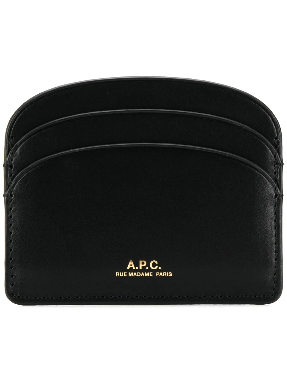 

Картхолдер с логотипом A.P.C., черный
