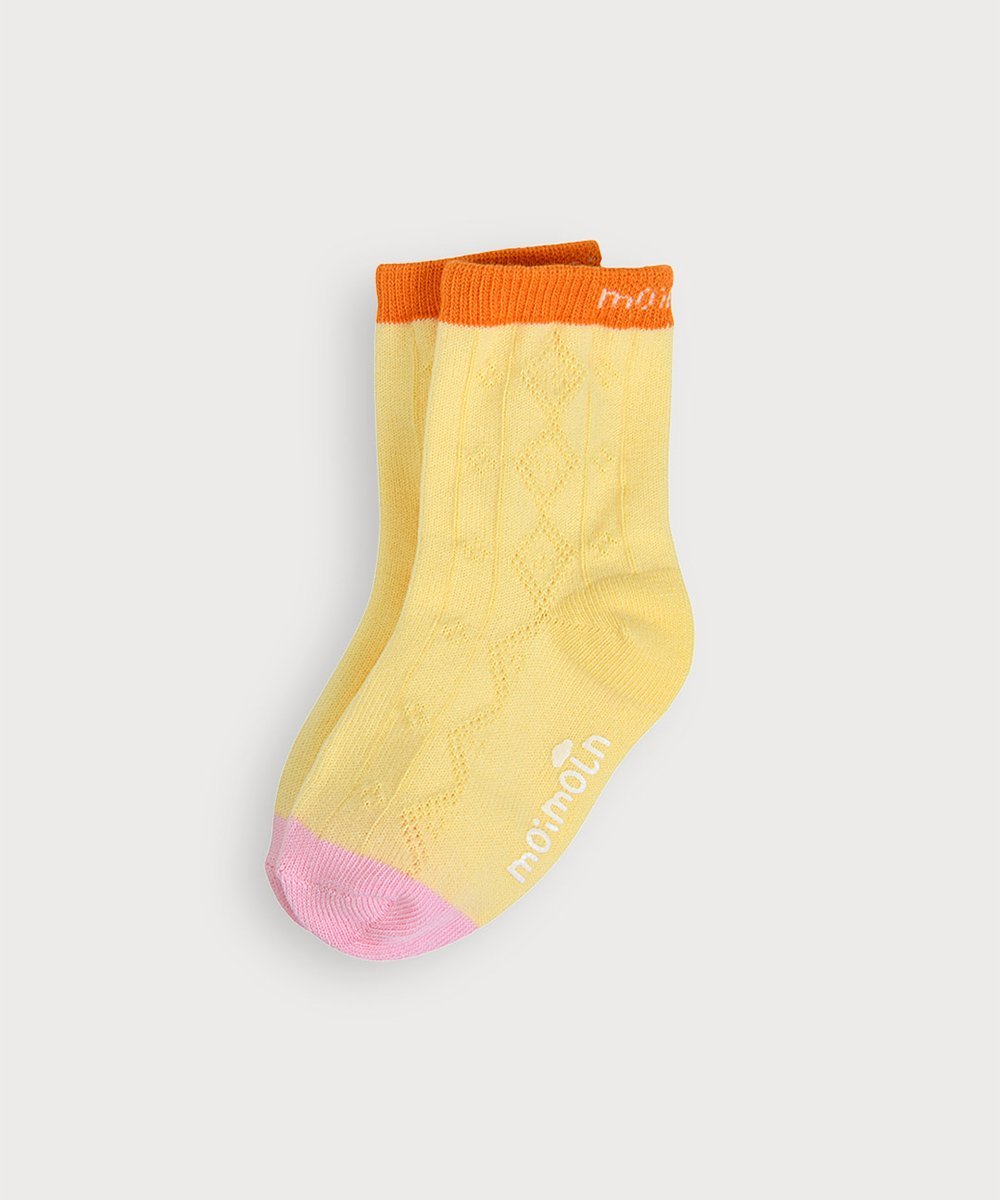Желтые носки средней длины Moimoln, L/Yellow