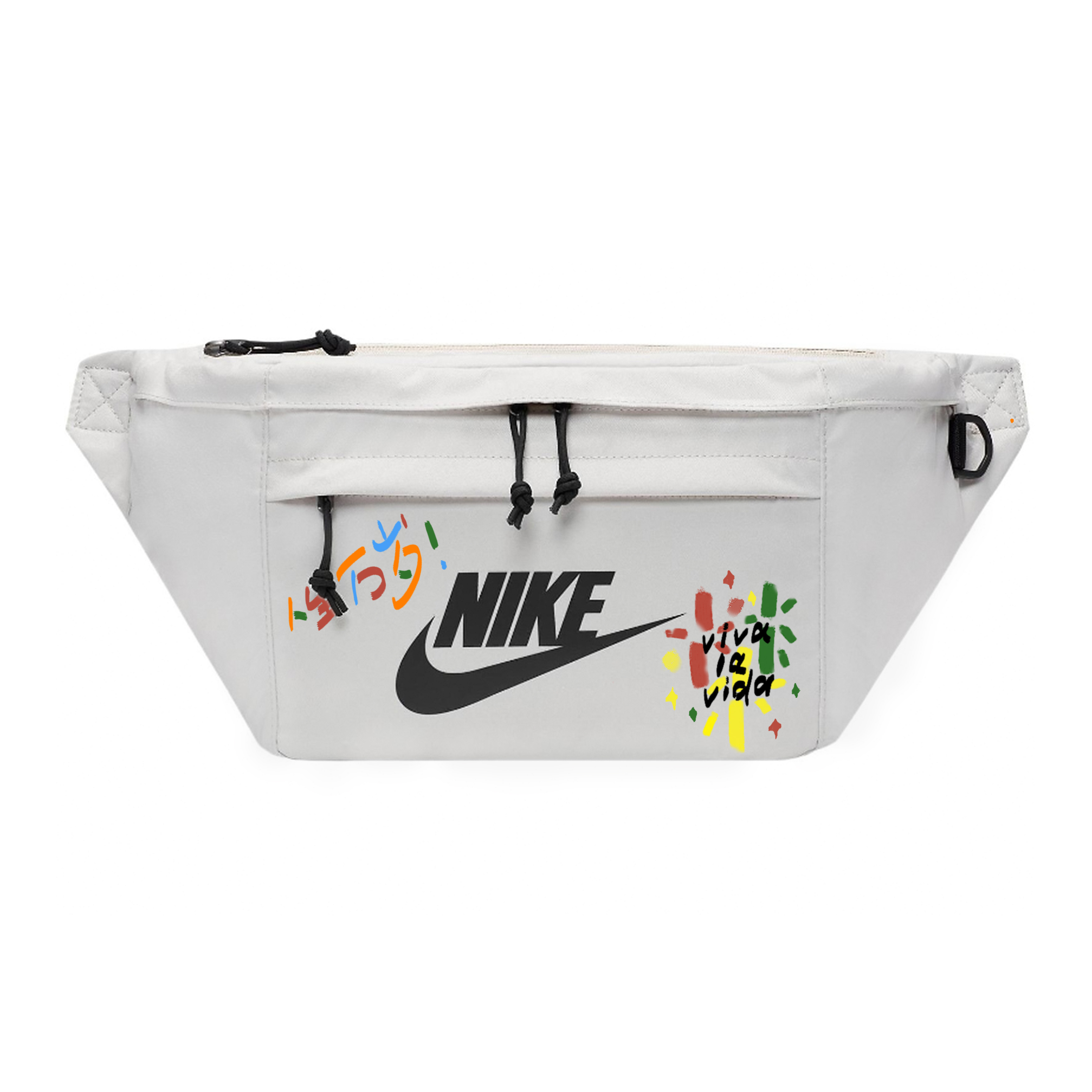 

Nike Фабричный поясной мешок Regular Unisex светло-бежевый, Long Life