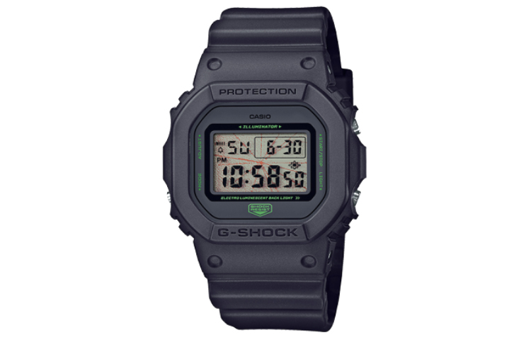 

Мужские серые часы G-SQUAD Series 42,8 мм DW-5600MNT CASIO