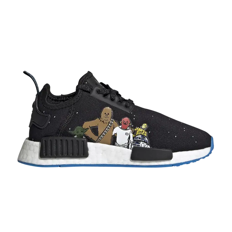 

Кроссовки Adidas Star Wars x NMD_R1 Little Kid, черный