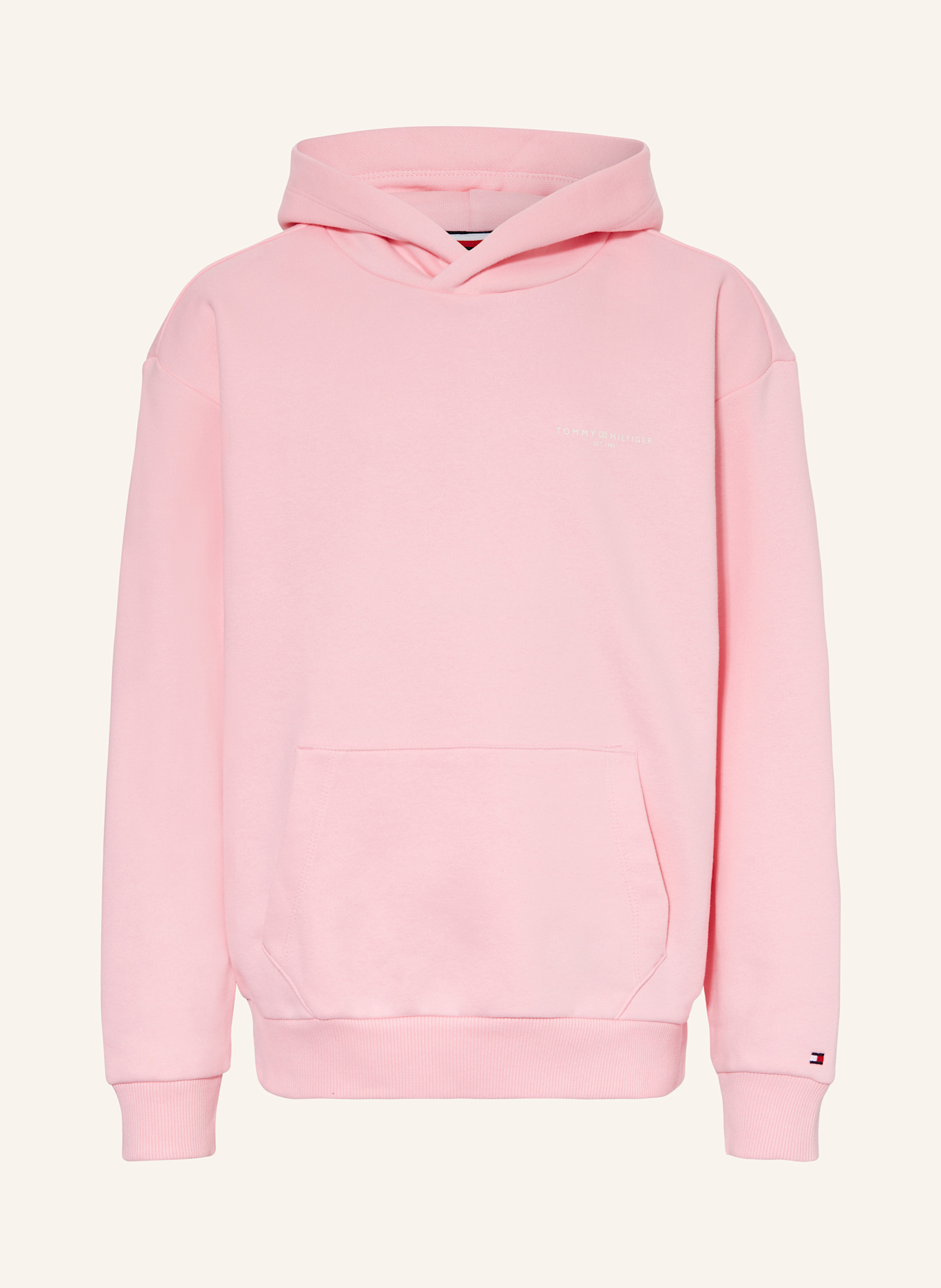 

Толстовка с капюшоном Tommy Hilfiger, розовый