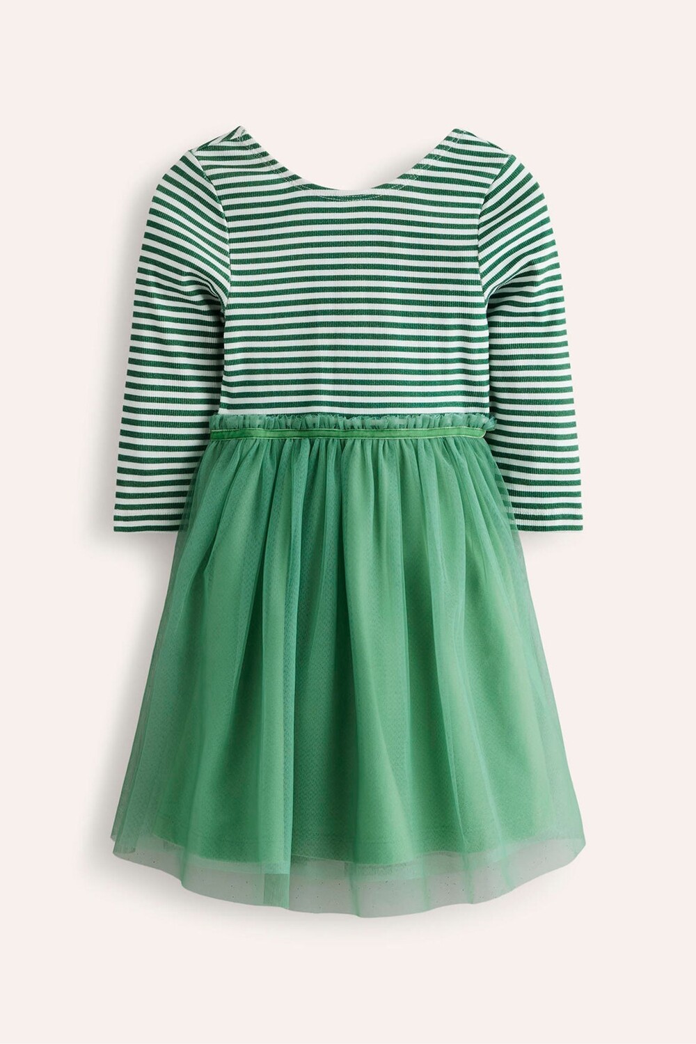 

Платье из тюля Tilly Rib Jersey Boden, зеленый