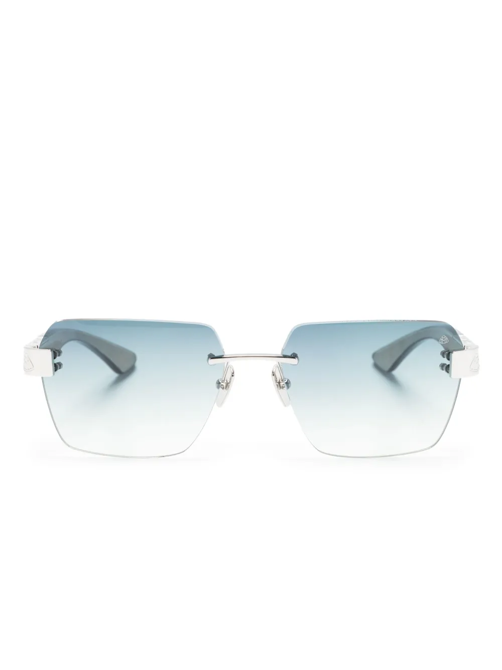 

Солнцезащитные очки Magic I в безободковой оправе Maybach eyewear, синий