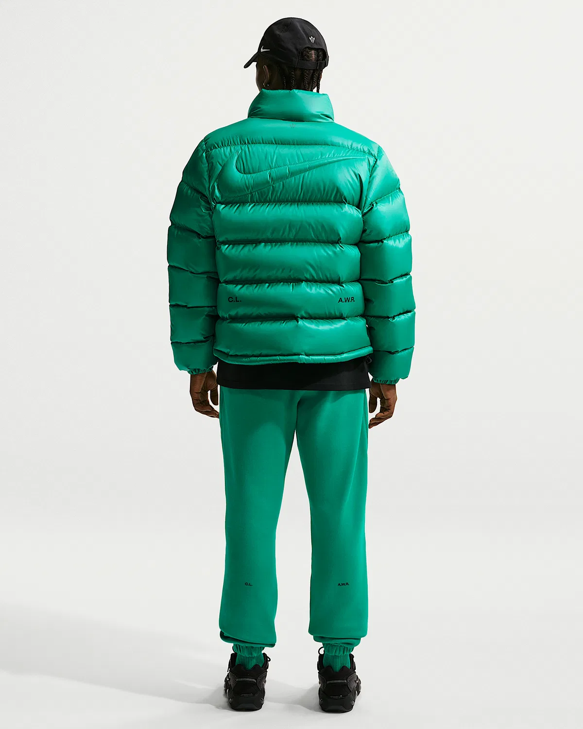 NOCTA Fleece CS Sweatpants NOCTA, Neptune Green/Black — фото 4