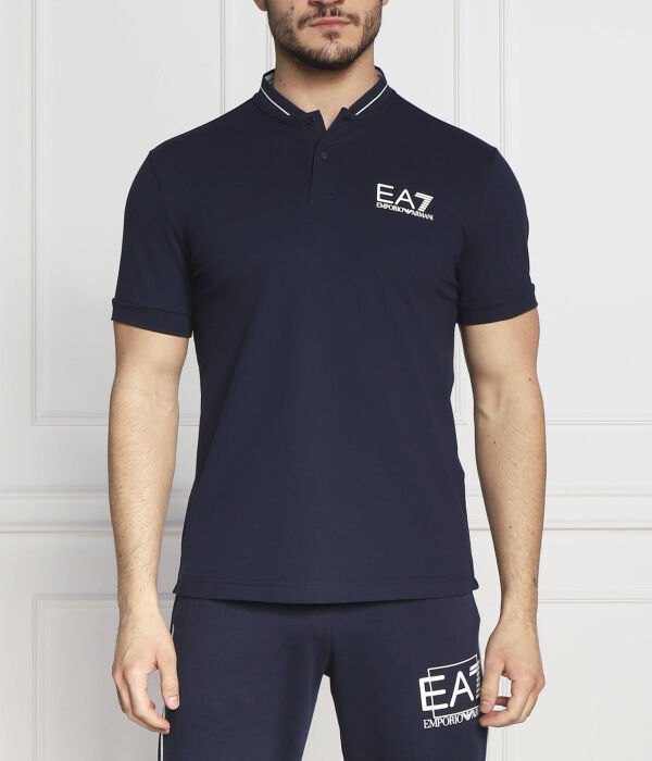 

Рубашка поло Regular fit Ea7, синий