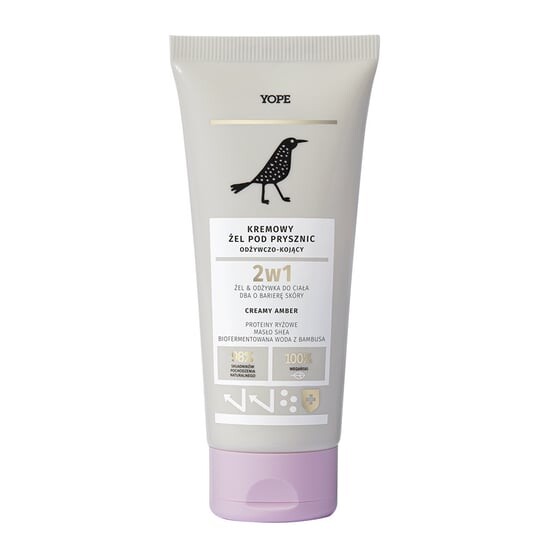 

Питательный и успокаивающий гель для душа Creamy Amber, 200 мл Yope