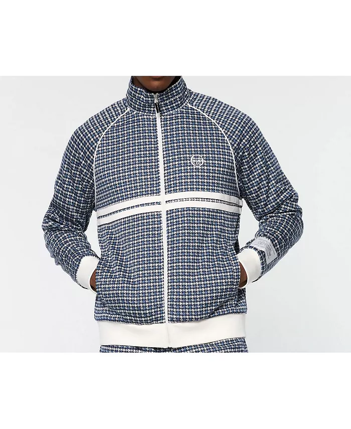 

Мужская клетчатая куртка Dallas Houndstooth Sergio Tacchini, синий