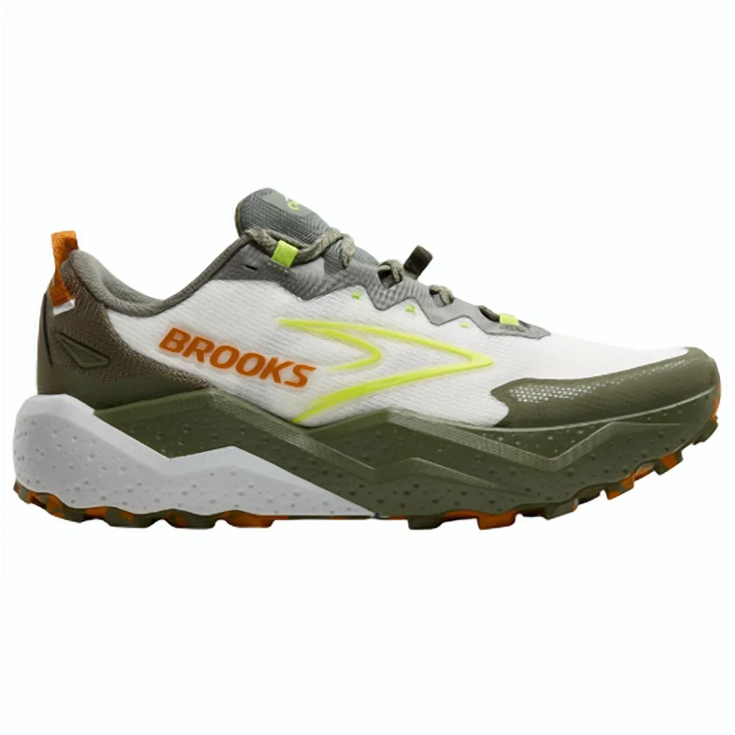 BROOKS Мужские беговые кроссовки Caldera 8, цвет 314 Dusty Olive/lime/oyster