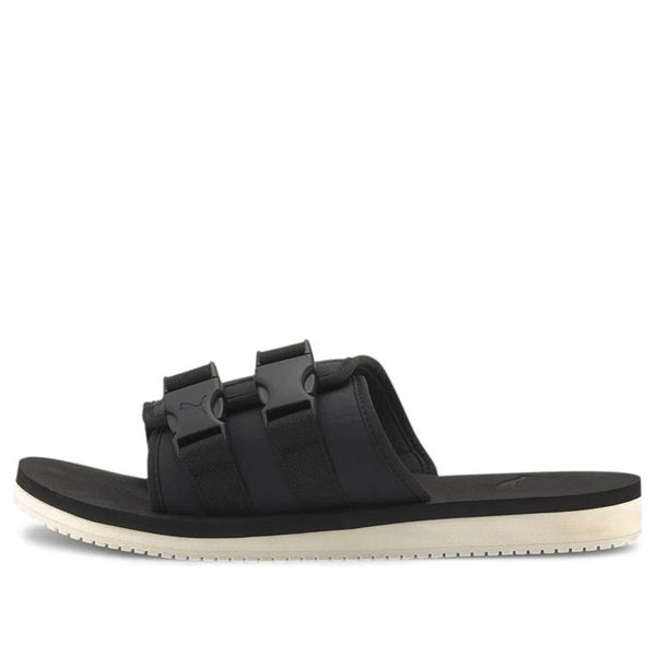 

Тапочки wilo lux sandal nylon 'black whisper white' Puma, черный