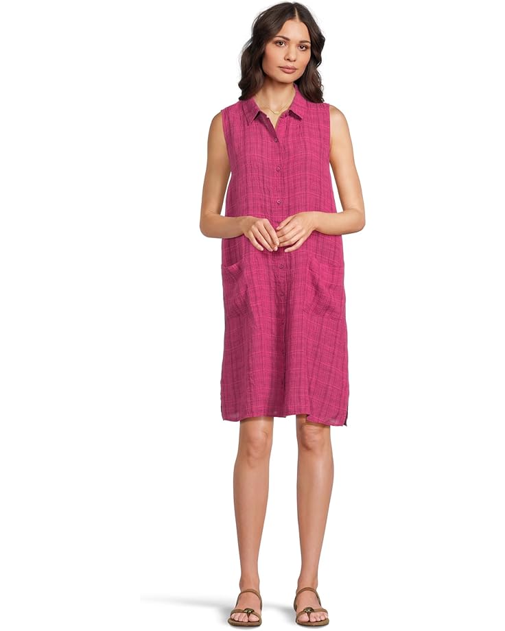 

Платье Eileen Fisher Classic Collar Dress, цвет Sangria