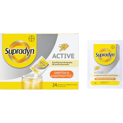 

Активная энергия и электролиты 24 пакетика Supradyn