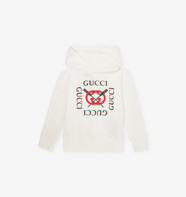 

Хлопковая толстовка с логотипом 4-12 лет Gucci, мультиколор