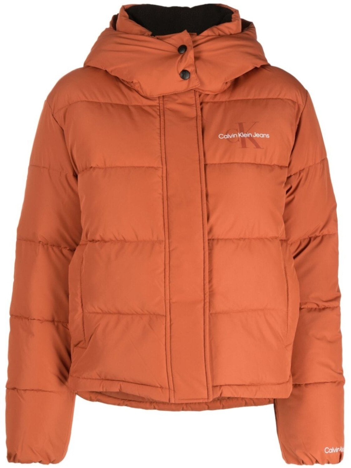 

Calvin Klein Jeans пуховик Monologo Non Down, оранжевый