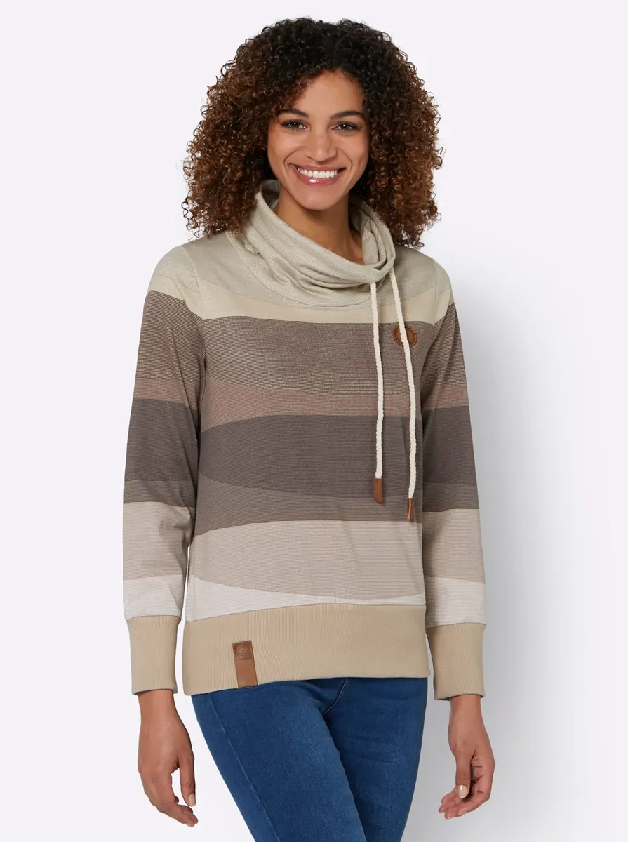 

Толстовка в стиле casual Casual Looks, бежевый