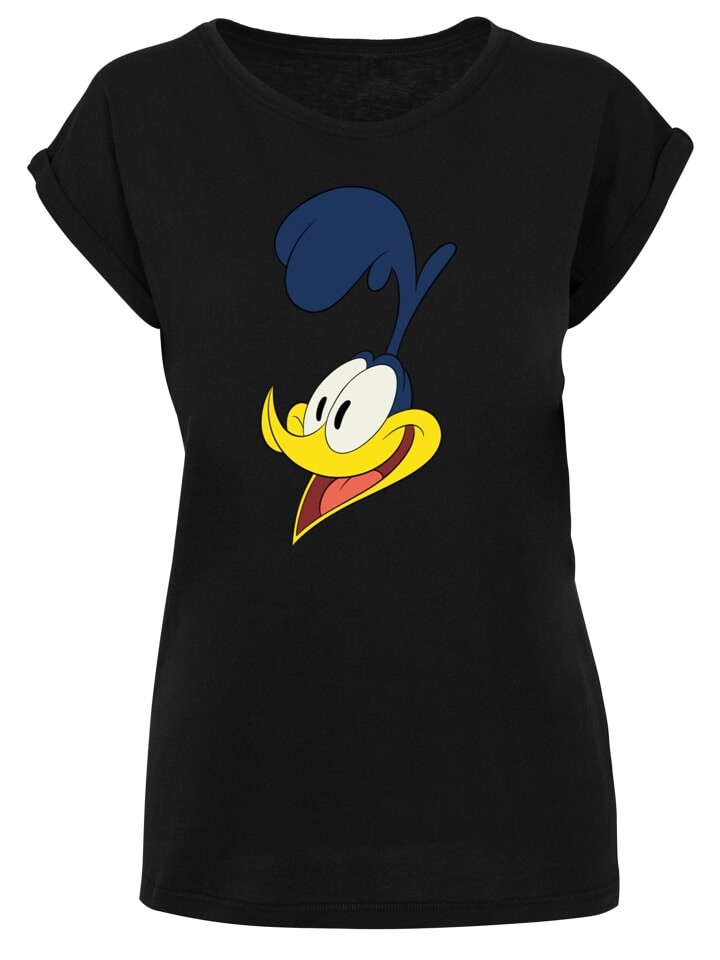 

Футболка F4NT4STIC Looney Tunes Road Runner Face, черный
