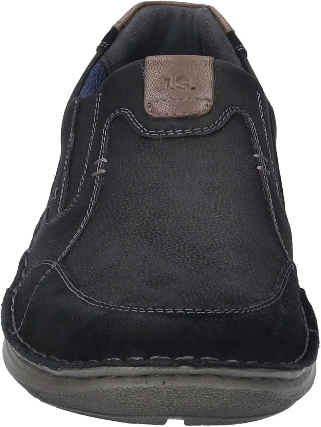 Мужские туфли Josef Seibel New Anvers 01, ширина K (очень широкая), сменная стелька, Black (Black Combo) — фото 4