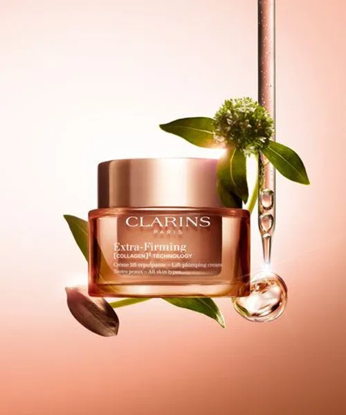 Сыворотка Clarins — EX для всех типов кожи с коллагеном и растительными компонентами, , белый, 30 мл