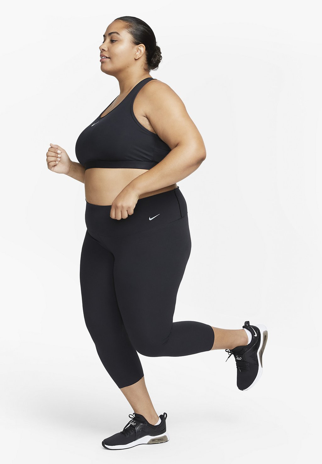 Спортивный бюстгальтер средней поддержки BRA Nike Performance, черный — фото 2