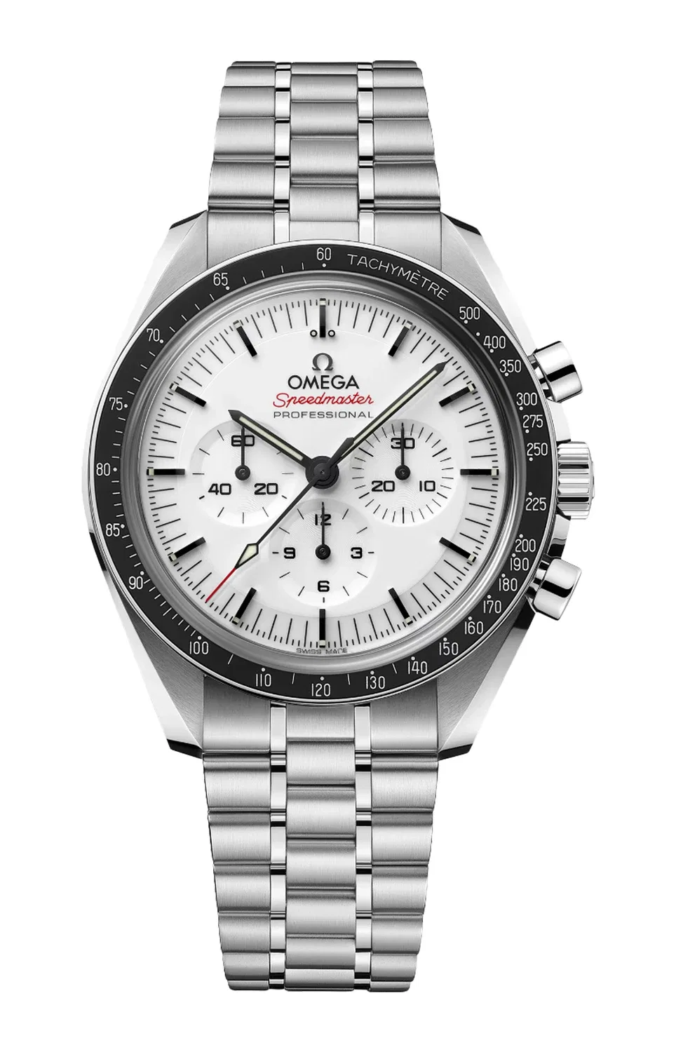 Спидмастер Мунвотч Профессионал 42 мм сталь на стали - 310.30.42.50.04.001 OMEGA, серебряный