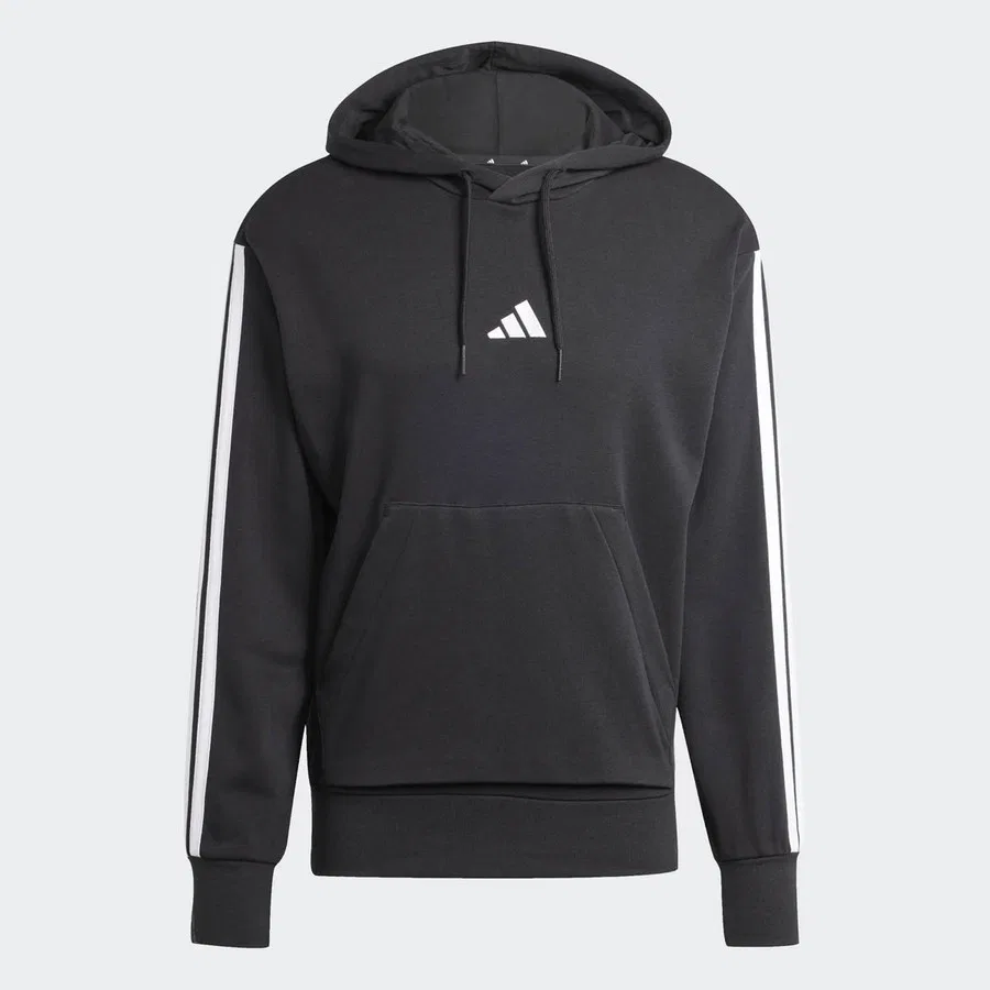 Мужской свитшот с капюшоном Regular Fit M 3s Ft Hd adidas, Черный