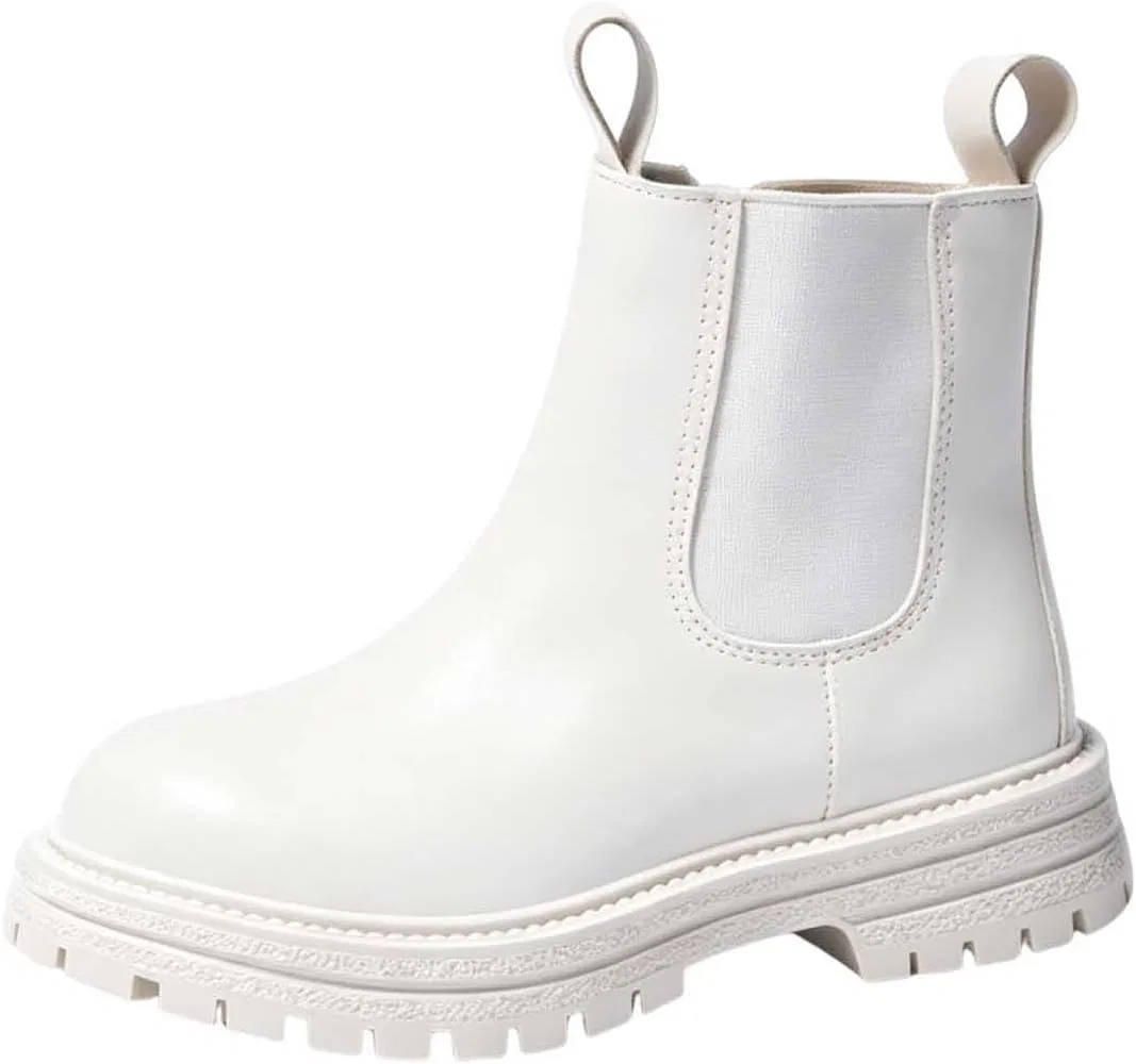 Детские ботинки для девочек с боковой молнией Western SHOPESSA, Beige