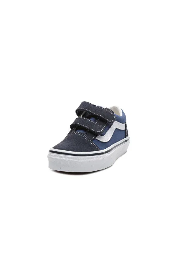 Детские кеды для девочек Old school Vans, Navy Blue — фото 2