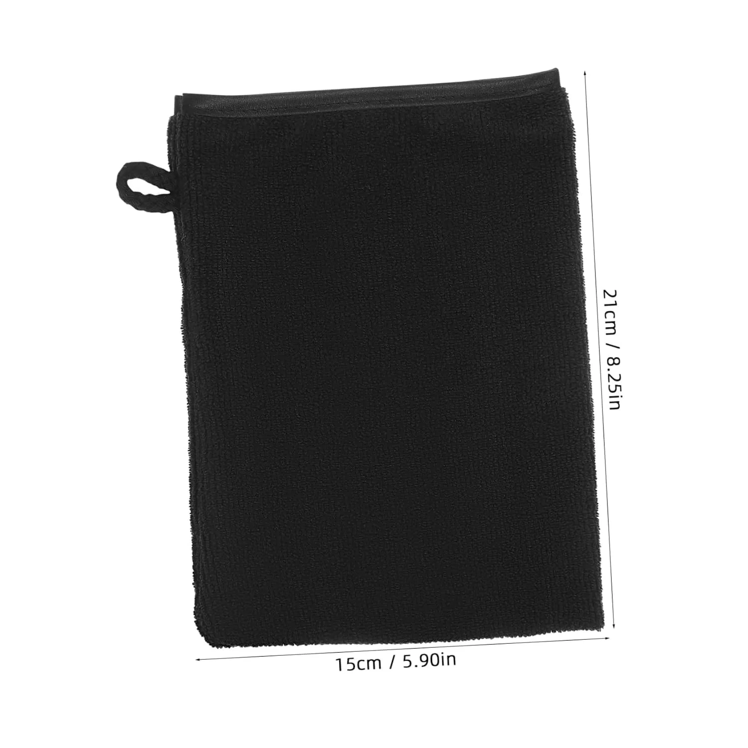 Мочалки-перчатки для душа из микрофибры, набор 6 шт, Anneome, 21x15x0.5 см — фото 2