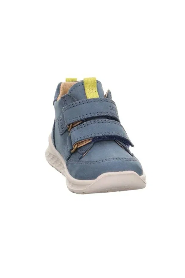Детские туфли для девочек на липучке Superfit, Blue/Yellow — фото 3