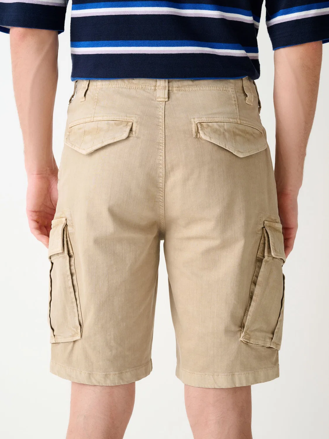 Шорты карго утилитарные, модель Sand Utility Cargo Shorts Next, песочный — фото 3