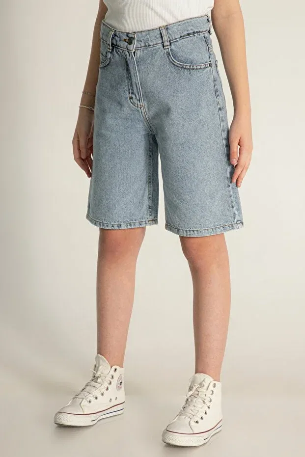 Детские шорты для девочек джинсовые Mow kids Dmb Boys & Girls, Blue