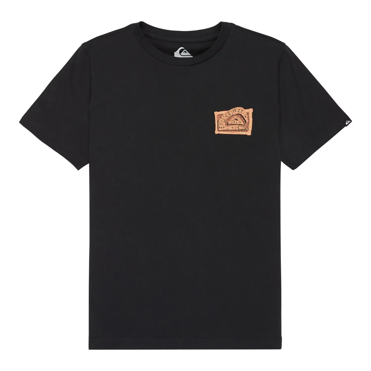 Детская футболка с коротким рукавом Heritage Quiksilver, Черный