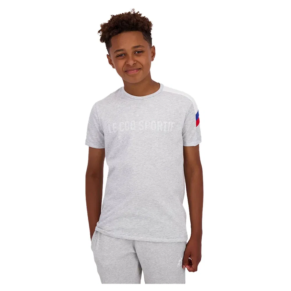 Футболка с коротким рукавом Mini Moi Tri N°1 Le Coq Sportif, серый