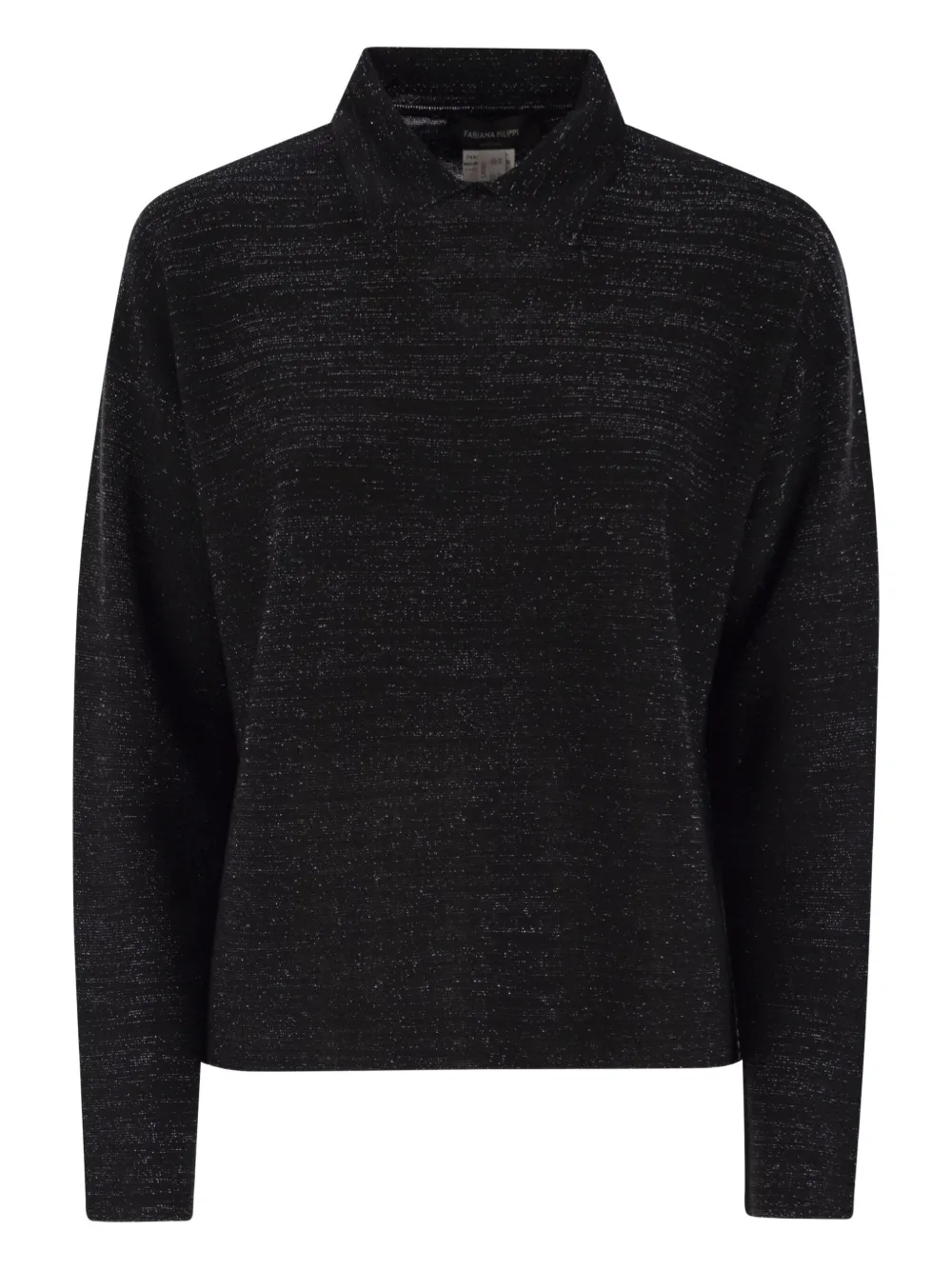 

Свитер с длинными рукавами Fabiana Filippi, черный